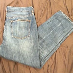 J. Crew cropped boyfriend jean